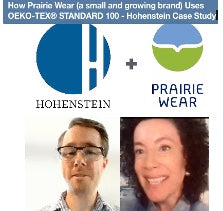 How does Prairie Wear ensure safety with OEKO-TEX® STANDARD 100?