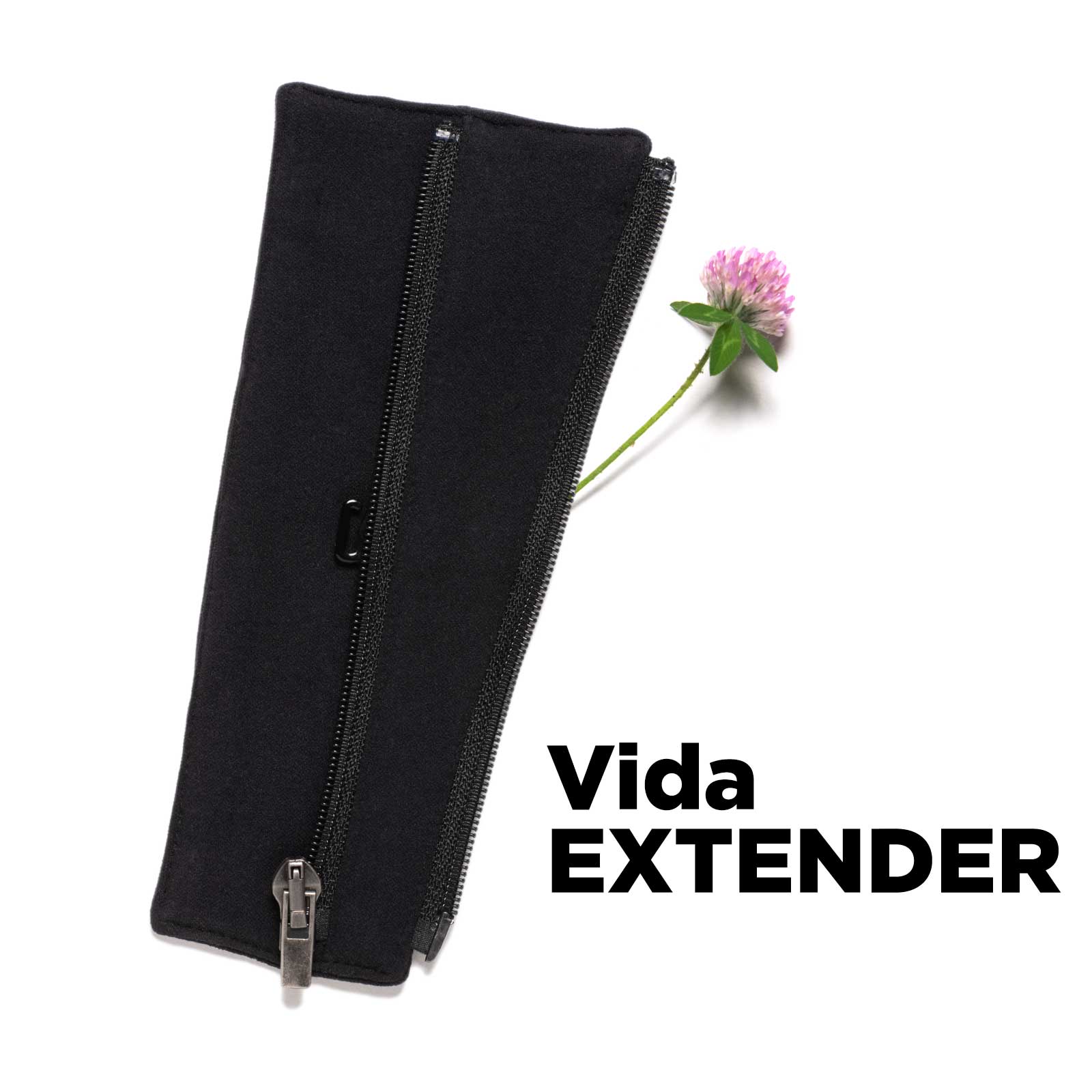 Black Leather Pencil Case, VIDA VIDA